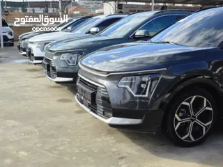  6 تشكيلة مميزة من سيارات كيا نيرو هايبرد ترخيص 2022 بالالوان المميزة (ابيض &اسود&فيراني&زيتي)