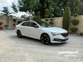  3 سكودا سوبيرب ترخيص 2020  محرك 2000 ديزل 190 حصان