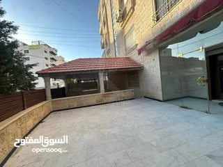  1 شقة دوبلكس ارضي منسوب فاخرة للبيع في خلدا