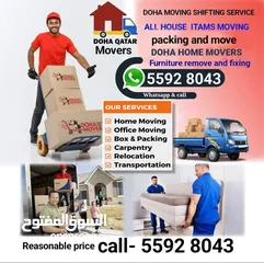  1 Doha movers shifting service call