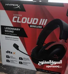  1 سماعة hyper x cloud 3 wireless