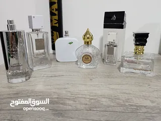  2 علب عطور فارغة للبيع