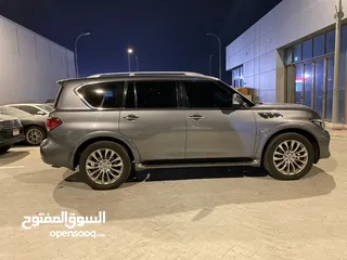  3 انفينتي QX 80. 2017 خليجية صبغة وكالة