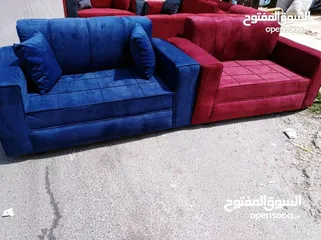  7 طقم كورنر حرف ل وثنائية كنب كنب 7مقاعد بفة  #طقم كنب 9مقاعد جلسات عربية جلسات خليجيه#تنجيد كنب