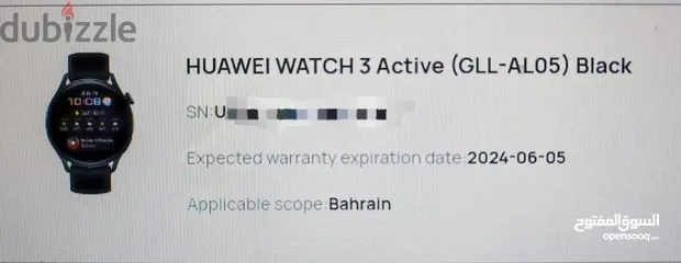  3 Huawei Watch 3, LTE, 46 mm