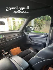  5 BMW X 6 2014 M Kit 2014 بحالة الوكاله عداد قليل