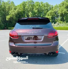  5 بورش كايين  GTS خليجي فل اوبشن موديل 2014