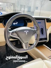  13 تيسلا موديل S 100D موديل 2018 بانوراما متحركة ، السيارة بحالة الوكالة Tesla Model S100D