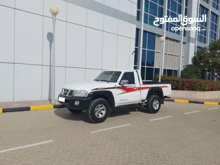  11 DHS 77000/= 2015 NISSAN PATROL PICKUP نيسان بيك اب خليجي بدون حوادث و صبغه 2015