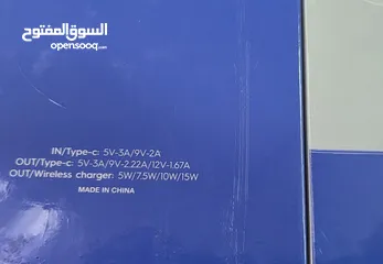  3 باور بانك 5000 تيكنو c ولاسلكي tecno اصلي POWER BANK