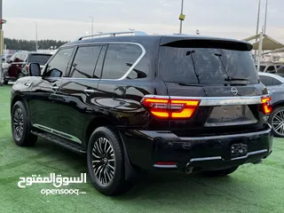  5 Nissan Patrol Platinum SE V8 GCC 2016 نيسان باترول بلاتينيوم مكينه صغيره V8 خليجي موديل 2016