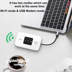  2 جهاز اتصال لاسلكي واي فاي wifi modem 4g router + توصيل بالمجان والدفع عند الإستلام.