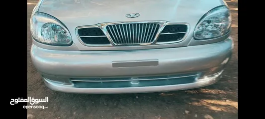  3 سيارة دايو لانوس موضيل 2002 موتور 1600 السيارة لعبة بالنايلون منفولة جديد مش ناقصها غير الصلاة ع نبي