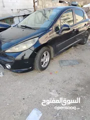  5 بيجو 209 للبيع لون اسود موديل 2008
