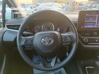  18 2022 toyota Corolla LE import From USA