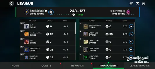  12 حساب فيفا موابايل Fcmobile  over 112 و في حدث TOTS بتقدر توصل 113 بسهولة لانك قريب اصلا