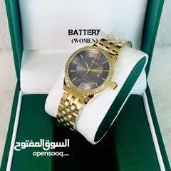  5 ساعة رجالية ونسائية من ماركات عالمية مختلفة  Rolex // Tissot // kalvin klein // cartier //  cucci