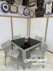  2 ميز طعام 4 كراسي