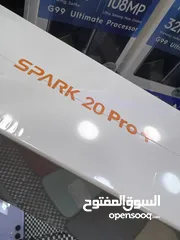  3 Tecno Spark 20 Pro Plus (256 GB / 8+8 RAM) تكنو سبارك 20 برو +  جديد مسكر بالكرتونة