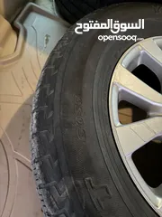  3 جنطات اصلي لاند كروز قياس 18