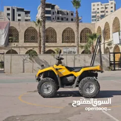  6 تركترون  بمبادير دفع رباعي  بنزين  2014 450cc