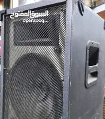  2 مصخم صوت مع سماعتين