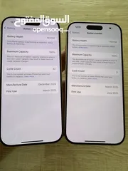  11 iPhone 16 pro.  128GB.  Battery 100%