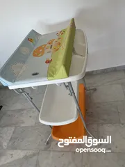  5 ستاند حمام مع فرشة غيار للأطفال