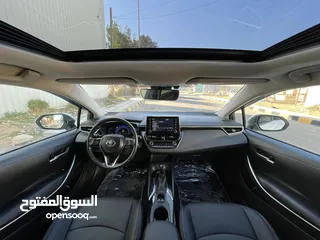  14 تويوتا كورولا هايبرد 2021 فل كامل فتحه