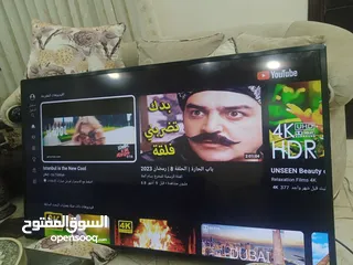  4 شاشه جي جارد 58 انش سمارت 4k اندرويد 11