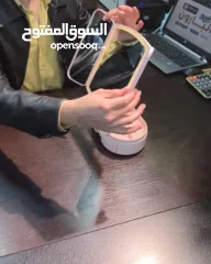  4 مراية مكياج ذكية بإضاءة LED  مش مكياج عادي دقّة، إضاءة، وترتيب بنفس القطعة 3 إضاءات مختلفة بتحكم .