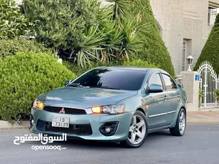  7 Mitsubishi Lanser model 2009  ميتسوبيشي لانسر EX بحالة جدا ممتازة محولة 2017للبيع