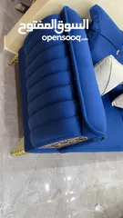  4 طقم كنب 7 مقاعد استعمال بسيط جداً