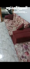  3 طقم كنب خشب زان وبلوط ثلاثية و ثنائية و مفردتين للبيع بحالة الوكالة