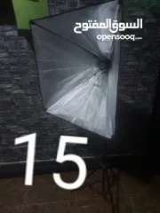  4 معدات استوديو للبيع بحاله ممتازه