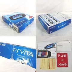  5 Sony PSVITA 1100  64gb memory storage