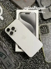  1 iPhone 15 pro max  256g Battery 100