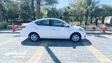  4 Nissan Sunny 2022, white car for sale