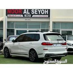  4 BMW X7 M BACKAGE GCC 2020 V8 FULL SERVICE HISTORY UNDER WARRANTY PERFECT CONDITION ORIGINAL PAINT