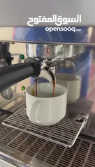  6 مكينه قهوة وطاحونة تجارية Commercial coffee machine and grinder