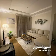  4 *شقةمفروشة للأيجار السنوي*  *الرياض حي ضهر لبن*  بتصميم أنيق  ودخول ذاتي  وتتكون من غرفة نوم  وصالة