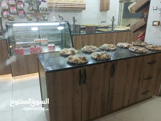  5 عدة محل حلويات كاملة للبيع بسعر مغري