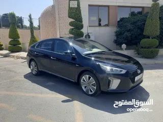  25 هيونداي ايونيك هايبرد استخدام شخصي فل مع فتحه موديل 2019 بسعر مناسب
