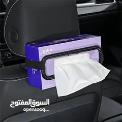  11 حامل مناديل مرن للسيارة، مصنوع من راتنج ABS، يناسب جميع السيارات، علبة مناديل متينة لحامل الشمس ومقع