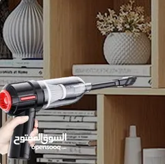  14 مكنسة كهربائية محمولة 3 في 1 3 in 1 portable vacuum cleaner . متوفر توصيل لكل المغرب