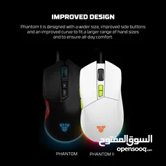  10 Fantech Atom63 MK859c Mechanical Gaming Keyboard & Mouse Arabic/English