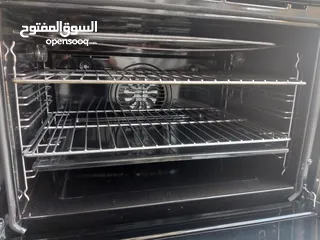  3 فرن بلد ان كهرباء نوع ارستون إيطالي حجم 90×50 لون سلفر مستخدم بحاله ممتازه ومكفول