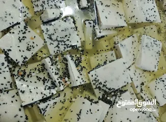  8 جبنة غنم مغلية بالمستكه والمحلب والقزحه