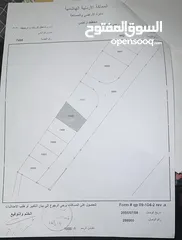  1 قطعة ارض مطلة في الزرقاء حوض الزواهرة حي الجبر للبيع
