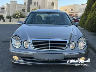  6 Mercedes E200 2004 ( Avantgarde ) Full option وارد الوكالة فحص كامل